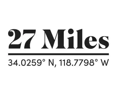 Shop 27 Miles Malibu promo codes logo