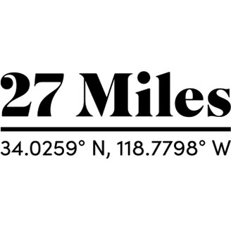 27 Miles Malibu logo
