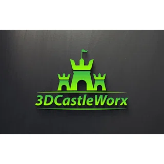 3D Castle Worx logo