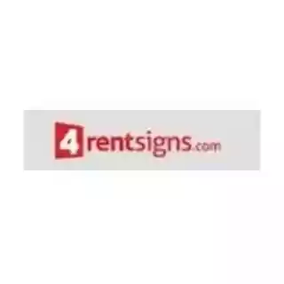 Shop 4RentSigns.com coupon codes logo