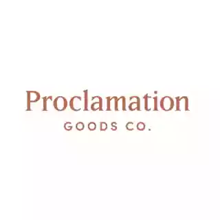 Shop Proclamation Goods discount codes logo