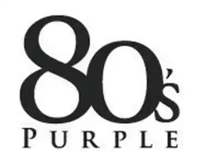 80s Purple coupon codes