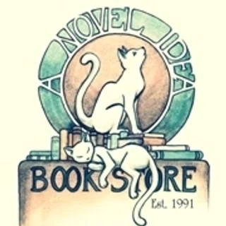 A Novel Idea Bookstore logo