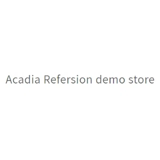 Acadia Refersion demo store logo