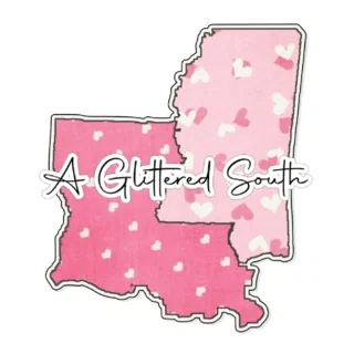 A Glittered South logo
