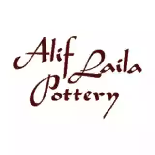 Alif Laila Glazed Pottery logo
