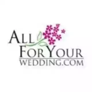 All For Your Wedding coupon codes