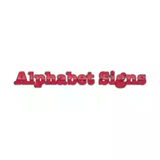 Shop Alphabet Signs coupon codes logo