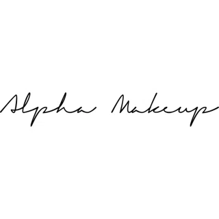 Alpha Makeup logo