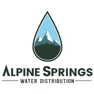 Alpine Springs Water logo