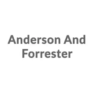 Anderson And Forrester coupon codes