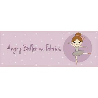 Angry Ballerina Fabrics logo