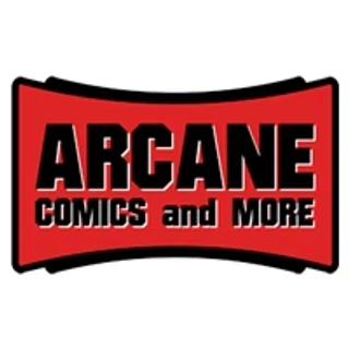 Arcane Comics logo