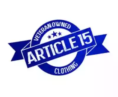 Article 15 Clothing discount codes