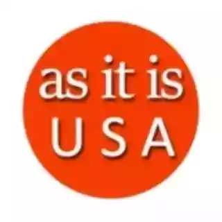 As It IS USA coupon codes
