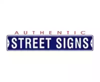 Shop Authentic Street Signs promo codes logo