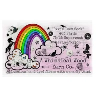 A Whimsical Wood Yarn Co. logo