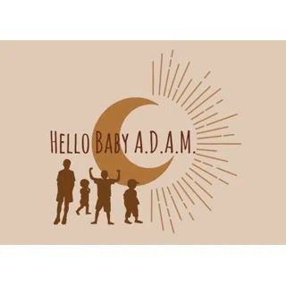 Hello baby Adam boutique logo