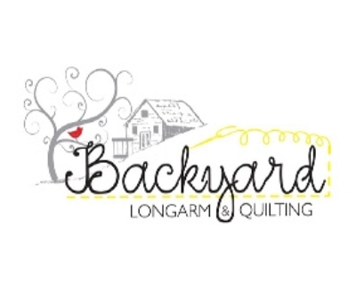 Shop Backyard Longarm and Quilting logo