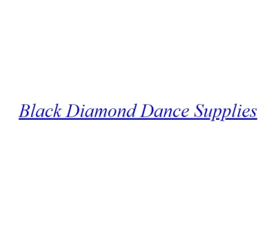 Shop Black Diamond Dance Supplies logo
