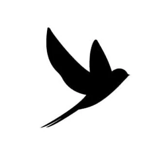 Black Swallow US logo