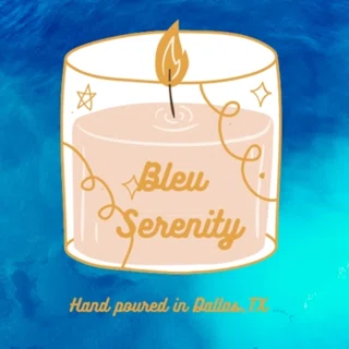 Bleu Serenity Candles logo