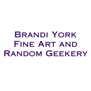 Brandi York Fine Art and Random Geekery logo