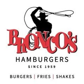 Bronco’s Hamburgers Omaha logo