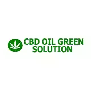 CBD OIL GREEN SOLUTIONS logo
