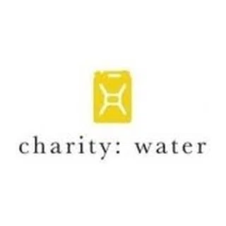 Shop charity: water logo