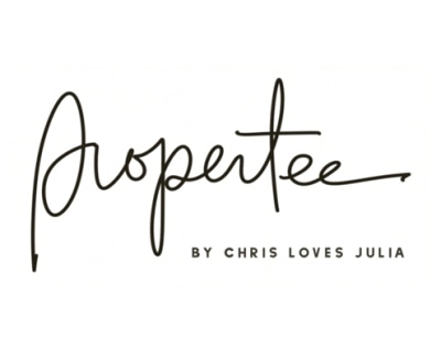 Shop ProperTee by Chris Loves Julia logo