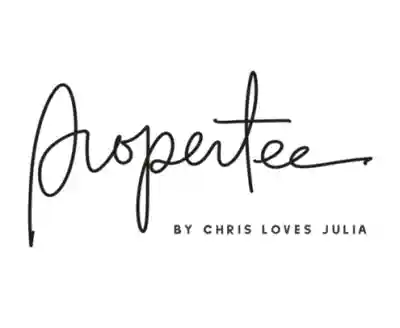 Shop ProperTee by Chris Loves Julia coupon codes logo