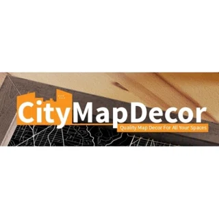 Shop City Map Decor logo