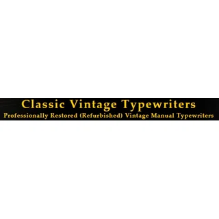 Classic Vintage Typewriters logo