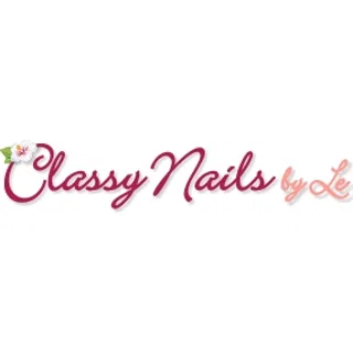 Classy Nails by Le logo