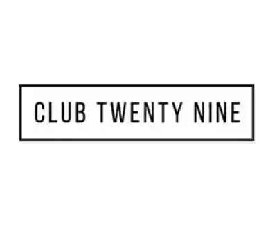 Club Twenty Nine discount codes