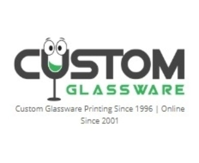 Shop Custom Glassware logo