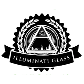 Illuminati glass logo