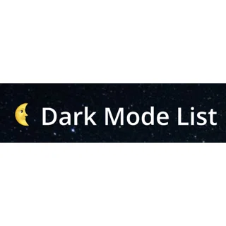 Dark Mode List logo