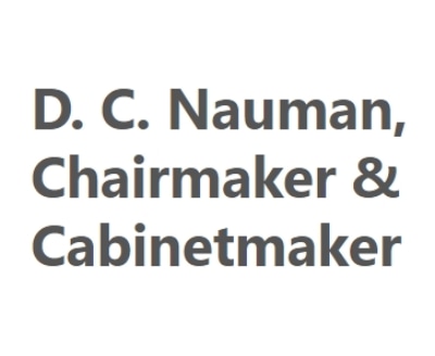 Shop D. C. Nauman, Chairmaker & Cabinetmaker logo