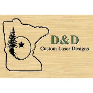 D & D Custom Laser Designs logo