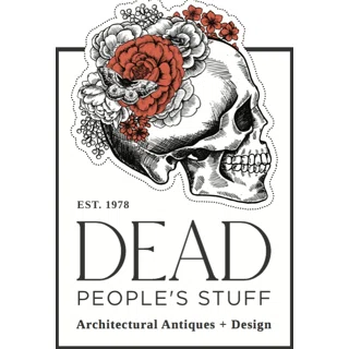 Dead People Stuff "Architectural Antiques + Design" logo