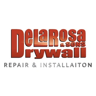 De La Rosa & Sons Drywall logo