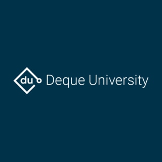 Deque University logo