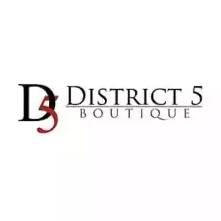 District 5 Boutique discount codes