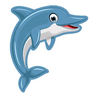 Dizzy Dolphin Delivery logo