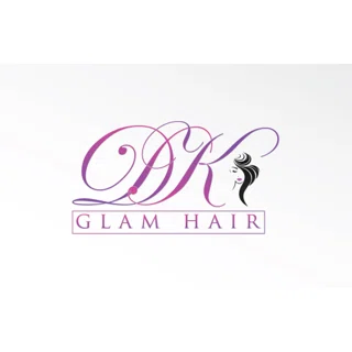 DK Glam Hair logo