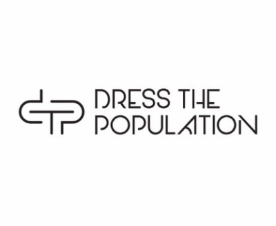 Shop Dress the Population logo