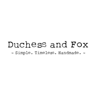 Duchess & Fox Handmade coupon codes