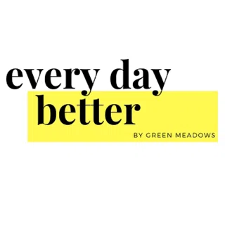 Every Day Better by Green Meadows logo